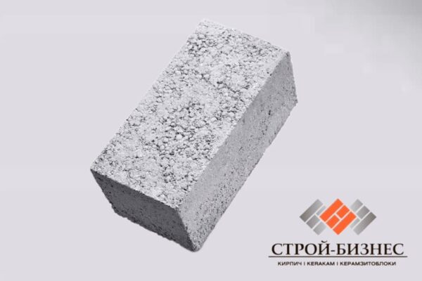 полнотелый стеновой керамзитобетонный блок 390х190х188
